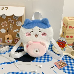 Promotion Nouveau Sac à Dos Bandoulière en Peluche ChiiKawa Mignon Usagi, Sac à Main Cœur de Fille Cartoon, Petit Sac à Main Grande Capacité Eight Ikawa - Product Image 1