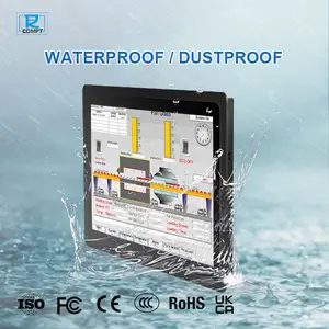 OEM/ODM Industrial Panel PC All In 1 Embedded Computer I3 Window 10 Waterproof Industrial Rugged Tablet Touch Screen Panel PC