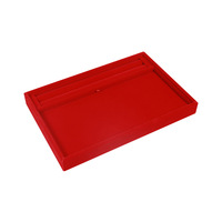Ventes en gros de plateaux à bijoux en velours rouge esthétiques de 30x20x3 cm, empilables, pour colliers, bracelets, bagues, avec tiroirs à couvercle