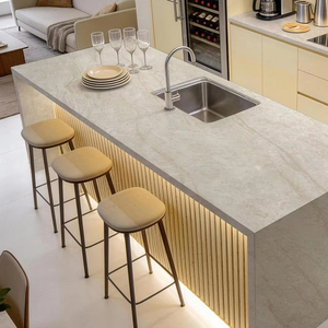 Losa de Piedra Sinterizada de 20 mm de Espesor, 1600x3200 mm, Diseño de Espejo, Fácil de Limpiar, Lujo Moderno para Interiores de Dormitorios - Product Image 1