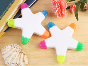Bán Sỉ LOGO Bút Đánh Dấu Tạo Khối Hình Ngôi Sao Theo Yêu Cầu 5 Màu Cho Quà Tặng Trẻ Em - Product Image 2