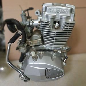 Moteur d'occasion Haojue CG125 4 <span class=keywords><strong>temps</strong></span> 200cc CDI à cinq vitesses pour utilisation tout-terrain et <span class=keywords><strong>cross</strong></span>-country Qianjiang Dayang Longxin - Product Image 1