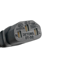 Kabel Ekstensi Daya IEC 320 C14 Male ke C13 Female PVC PDU untuk Perakitan Kabel Server PC