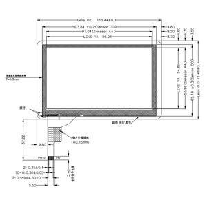 <strong>LCD</strong> Modul Panel Factory Wholesale Industrial <strong>LCD</strong> Panel <strong>Monitor</strong> 4.3&quot; Inch Multi-Point Capacitive <strong>Touch</strong> Screen Display Module - Product Image 6