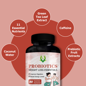 Cápsulas Adelgazantes con Probióticos Naturales para el Control de Peso, Supresor del Apetito, Promueve la Digestión, Píldoras Ricas en Fósforo - Product Image 3