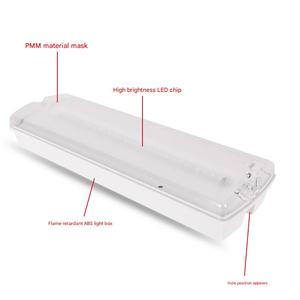 Nhà Máy bán hàng trực tiếp LED ABS khẩn cấp <span class=keywords><strong>Exit</strong></span> ánh sáng độ sáng cao có thể hoạt động vách ngăn dẫn ánh sáng khẩn cấp - Product Image 6