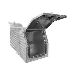 Caja de Transporte para Perros, Portátil, Impermeable, Resistente, de Aluminio, para Exteriores, para Camionetas y Pickups - Product Image 2