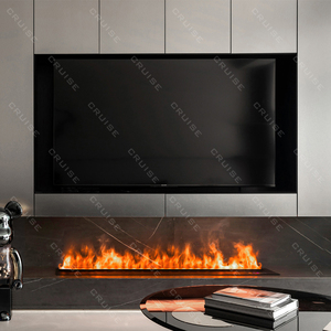 CRUISE meilleur <span class=keywords><strong>prix</strong></span> 0.5m-2.5m grande télécommande électrique <span class=keywords><strong>à</strong></span> vapeur d'eau intelligente 3d atomisation cheminée électrique - Product Image 2