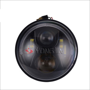Yongjin 7 pollici Led faro moto con Halo Angel Eye DRL luci per Honda <span class=keywords><strong>Hornet</strong></span> CB400 CB500 CB1300 <span class=keywords><strong>Hornet</strong></span> 250 600 <span class=keywords><strong>900</strong></span> - Product Image 1