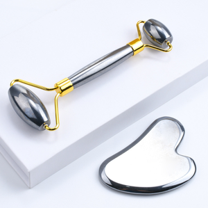 Chinesische Tera hertz Guasha Stein <span class=keywords><strong>massage</strong></span> gerät Gesichts energie Beauty Tools Anti-Aging Herzform Authentische Gua Sha <span class=keywords><strong>Massage</strong></span> werkzeuge - Product Image 3