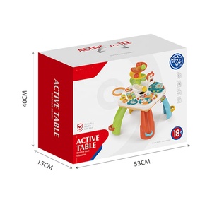 โต๊ะเรียนดนตรีสำหรับเด็กทารก,ของเล่นประสาทสัมผัสแบบมอนเตสซอรี่พร้อมลูกบอลกลิ้งออกกำลังกายโต๊ะเล่นกิจกรรมมอเตอ<span class=keywords><strong>ร์</strong></span>ละเอียด - Product Image 6