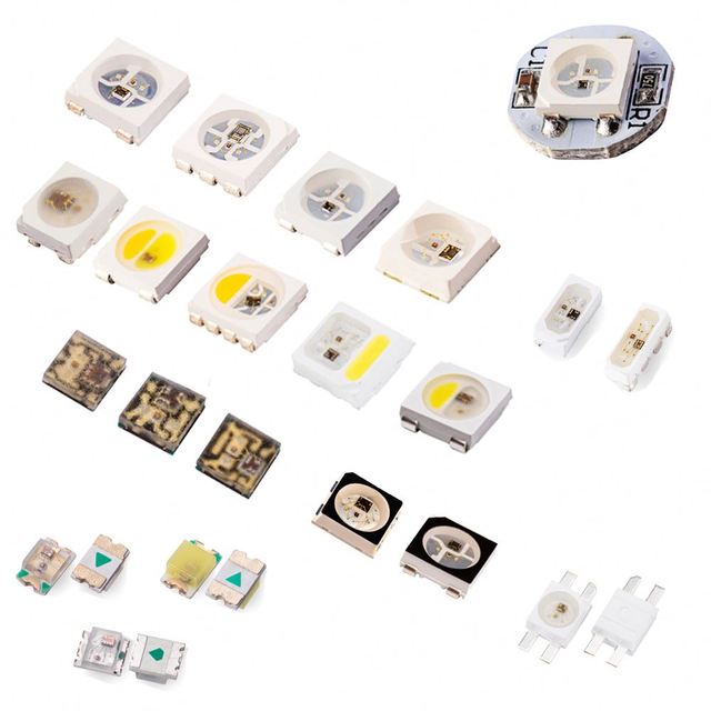 MLK WS2812B & WS2811 IC SK6812 5050 SMD RGB RGBW LED Chip for Lighting 4-Pin 6-Pin with Built-In 5V WS2812B White Lighting