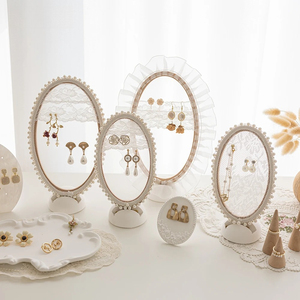 Soporte de madera para <span class=keywords><strong>pendientes</strong></span>, exhibidor de joyería, accesorios para fotografía, estante de almacenamiento para escaparates - Product Image 1
