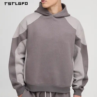 Conjunto Minimalista de Invierno para Hombre, Estilo Techwear, Estampado, Lavado Ácido, Bordado 3D, Sudadera con Pedrería, Pantalones con Franjas Laterales, Algodón Orgánico
