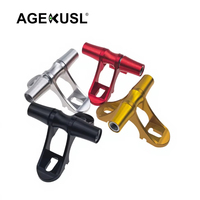 Support de roues pour garde-boue de vélo AGEKUSL, fixation de roulettes pour garde-boue, montage CNC en alliage, compatible Brompton