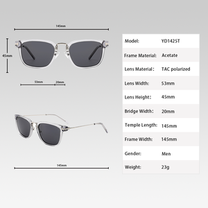 Hot Selling Premium Designer Óculos Frames Retro Acetato Óptico e Metal <span class=keywords><strong>Frame</strong></span> Prescrição Óculos para Homem Mulheres - Product Image 4