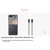 Teléfono Plegable Galaxy Z Flip8 Versión Hong Kong/Taiwán/EE. UU./Europa, Snapdragon 8 de 5.ª Generación, Funda Inteligente Ultimate, Teléfono Inteligente Flip8 5G