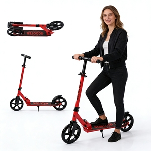 批发直接青少年和成人儿童踢踏板车2 PU车轮脚儿童踢踏板车 - Product Image 2