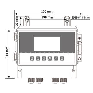 Compteur de solides suspendus industriels en ligne Affichage du graphique de tendance LCD couleur Sortie relais RS485 4 ~ 20mA Transmetteur <span class=keywords><strong>pH</strong></span> ORP - Product Image 2