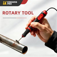 Mini-outil rotatif 18V 22000 tr/min, meuleuse électrique filaire pour l'élimination de la rouille sur les tuyaux métalliques, le travail des métaux et les réparations DIY