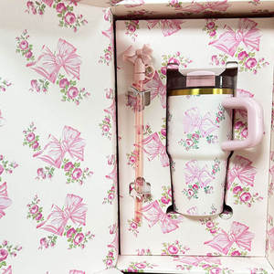 <span class=keywords><strong>Gobelet</strong></span> isotherme Stan Car, moderne, 20 oz, motif floral Loveshack, en acier inoxydable, <span class=keywords><strong>thermos</strong></span> sous vide, bouteille d'eau, gourde <span class=keywords><strong>de</strong></span> <span class=keywords><strong>voyage</strong></span>, tasse à boire avec paille - Product Image 2