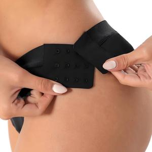 Ropa Interior Ecológica de Bambú Reciclado, Teñido Liso, para Uso Diario, 4 Capas, Sin Necesidad de Desprenderse, 3 Filas de Broches, Cintura Media, Protección Lateral a Prueba de Fugas - Product Image 3