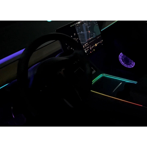 Luz Ambiental RGBIC para Auto, Directo de Fábrica, para Tesla Model 3 2021-2022, Decoración Interior, Tira LED - Product Image 3