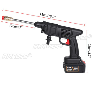 70Bar 1500W Wireless High Pressure <b>Car</b> Wash <b>Washer</b> Gun 50000mah Foam Generator Water Gun Spray Cleaner for Makita 18V Battery - Product Image 6