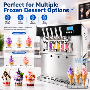Nueva Máquina para Hacer Helados Ninja Creami & Frozen Dessert de 5 Sabores, Máquina para Hacer Batidos, Helados Caseros de Frutas Naturales - Product Image 3