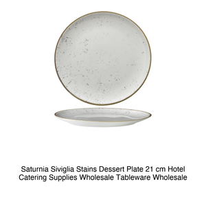 Assiette à dessert Siviglia Stains Ø 21 cm Saturnia - Product Image 2