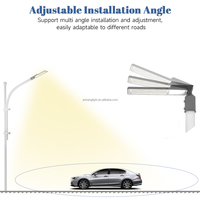 Lámpara de Calle LED de Aluminio de Alta Luminosidad, Directo de Fábrica, 50W-200W, IP65 Impermeable, con Control Remoto para Uso en Exteriores