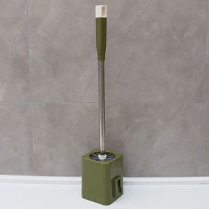 <span class=keywords><strong>Brosse</strong></span> de toilette à tige en acier inoxydable de vente chaude avec poignée sanitaire en PP Conception murale suspendue pour le nettoyage de la salle de bain - Product Image 5