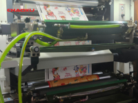 Mesin Cetak Flexo 4 Warna Kecepatan Tinggi untuk Gulungan Film Plastik dengan Harga Terbaik