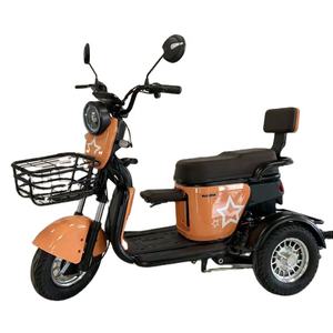 Tricycle électrique 48v pour adultes, scooter motorisé à 3 roues, motorisé, side-car ouvert - Product Image 5