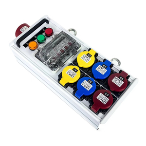 Gradateur de <span class=keywords><strong>distribution</strong></span> d'énergie de prix usine 32A entrée 5 phases sortie 6 voies 16A triphasée pour les événements scéniques - Product Image 1