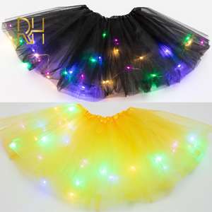 Falda con tutú para niños y mujeres, malla de gasa, multicolor - Product Image 6