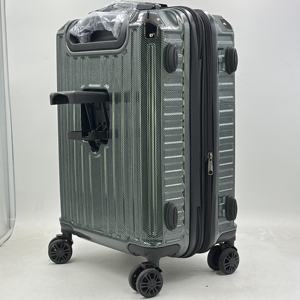 Nouvelle <span class=keywords><strong>Valise</strong></span> Spinner 2026 avec Porte-Gobelet, Serrure TSA, Chariot <span class=keywords><strong>en</strong></span> Aluminium - Grande Capacité 20 Pouces, Légère, Coque Rigide - Product Image 2