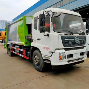 Camión de Basura de Gran Capacidad de 16m3, Duradero, de la Marca Dongfeng, Camión de Basura con Sistema de Compresión - Product Image 1