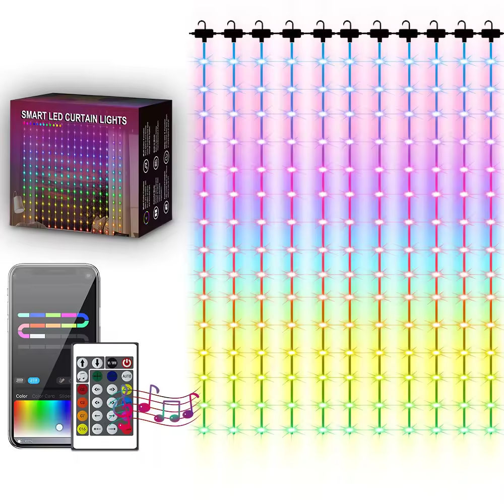 บลูทูธ-300LED-3x2ม.-15 แถบ
