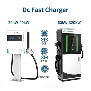 Xudiantong ocpp Wifi CCS gbt mức độ 2 20kW 30Kw 40kw DC EV sạc thương mại EV Trạm Sạc