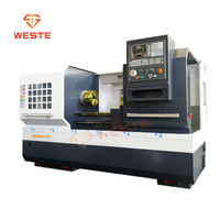 Gran oferta, máquina de torno de sistema de Control GSK de centro de torneado CNC de alta resistencia CK6166 para piezas metálicas complejas con contrapunto