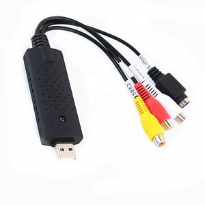 Carte de capture vidéo USB 2.0 pour Mac <span class=keywords><strong>ou</strong></span> PC RCA <span class=keywords><strong>Composite</strong></span>/<span class=keywords><strong>S</strong></span>-<span class=keywords><strong>Video</strong></span> avec gaine en PVC et blindage de tresse - Product Image 1
