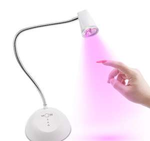 Lampe UV LED Mini 18W ABS sans fil certifiée CE, séchoir à polymérisation rapide pour capsules de gel souple, best-seller - Product Image 2
