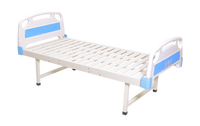 Fabricant de base de matelas à cadre enduit d'acier support à quatre pieds fonction simple tablette d'allaitement lit manuel du patient