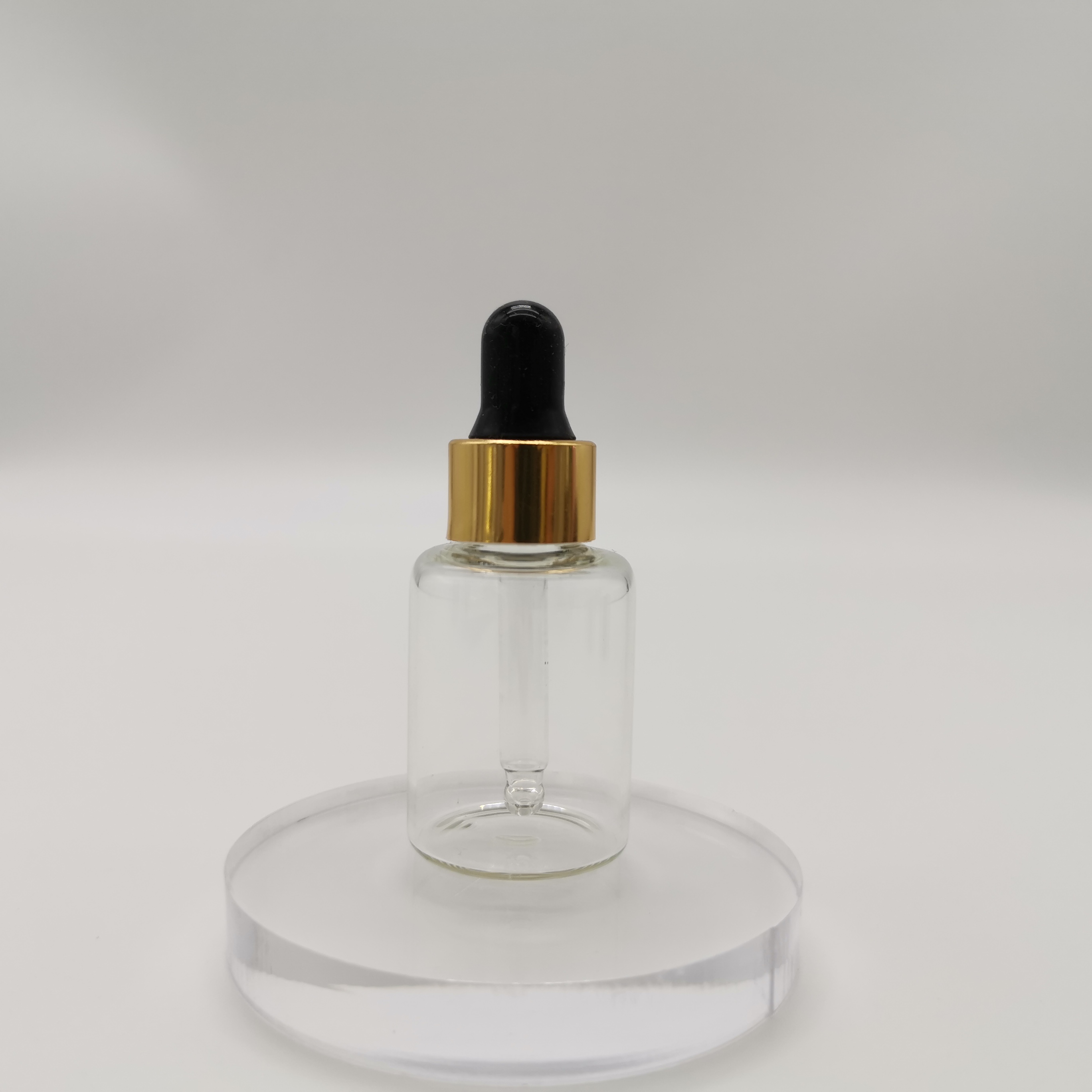 1ml 2ml 3ml Glass Lotion Bottles Cylinder Glass Serum Dropper Bottle