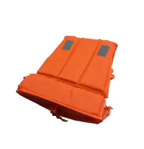 Chaleco salvavidas profesional para adultos, ropa de baño de poliéster, para deportes acuáticos, natación, surf a la deriva, naranja, gran oferta - Product Image 5