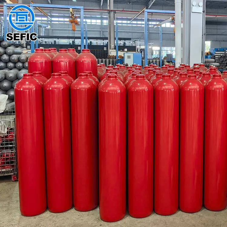 80L Fire Protection System Fire Protection Fire Extinguisher Cylinder Nitrogen Cylinder Inert Gas