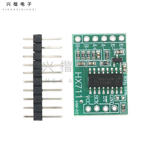 โมดูลเซ็นเซอร์น้ำหนัก HX711 24 บิต ADC สำหรับเซ็นเซอร์วัดแรงโหลดเซลล์ - Product Image 3