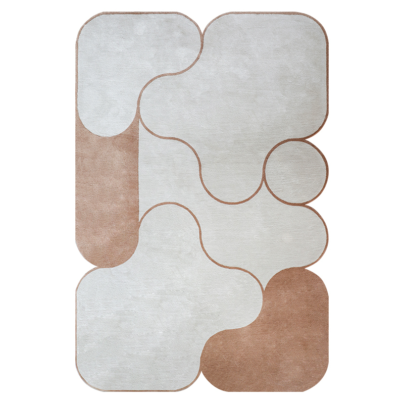 Break away from traditional geometry and transform your floor into a piece of modern art! Featuring an eye-catching, abstract irregular contour, this plush accent rug adds effortless Scandinavian style, soft texture, and dynamic artistic energy to living rooms and cozy lounge corners.  Crafted with high-density, non-shedding fibers and a non-slip backing, it offers ultra-soft underfoot comfort while maintaining its vibrant aesthetic across homes in Bahrain!  Why You’ll Love It: • Eye-Catching Irregular Contour: Unique organic shape creates an instant artistic centerpiece for modern interior spaces. • Ultra-Soft Plush Feel: Soft, high-density pile provides warm, cozy underfoot comfort for relaxing or lounging. • Anti-Slip Protective Backing: Designed with a firm grip base to keep the rug securely in place on tile or hardwood floors. • Durable & Non-Shedding: Engineered with resilient, low-maintenance fibers that resist daily wear and tear. • Versatile Accent Placement: Perfect for styling under coffee tables, beside bedroom beds, or in reading nooks. - View 2