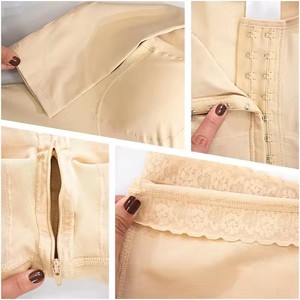 Fajas Colombianas de Nylon con Logo Personalizado, Moldeadoras de Abdomen, Fajas de Manga Larga para Mujer, Levantador de Glúteos, Corsé Colombiano - Product Image 4